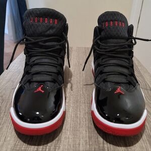 Jordans Jordan Aura Max Js Black and Red High Top Sneakers Men Size 12